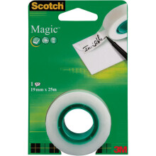1 Pack - 3M FT510049214 Scotch Magic 810 Adhesive Tape 19mm x 25m