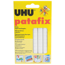 1 Pack - UHU 3-39192 Patafix Glue Pads - Pack Of 80