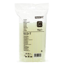 1 Pack - Rapid 40302798 ECO-T Transparent Glue Sticks 12mm x 190mm 1kg