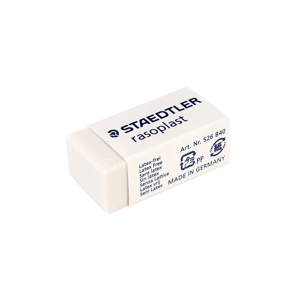 Staedtler 4 Pack - 526 B40 Raso Plast Pencil Eraser Single
