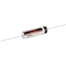 1 Pack EVE ER14505P AA 2600mAh Li-SOCl2 Non-Rechargeable Battery, 3.6V Axial Lead, Code 232587