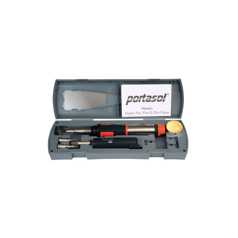 1 Pack - Portasol 010587070 SP-1K SuperPro 125 Gas Soldering Iron Kit