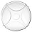 Pasabahce Glass Serving Bowl for Snacks, Dips, Tapas - 5 Compartments 6