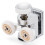 2 x B3 Bottom Shower Door Rollers/Runners/Wheels 18.2mm Wheel Diameter 2