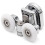 2 x Top Double Shower door Rollers/Runners/Wheels 23mm Wheel Diameter SP4 1