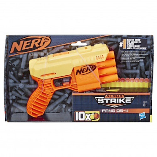Hasbro Nerf Alpha Strike Fang QS 4 Blaster