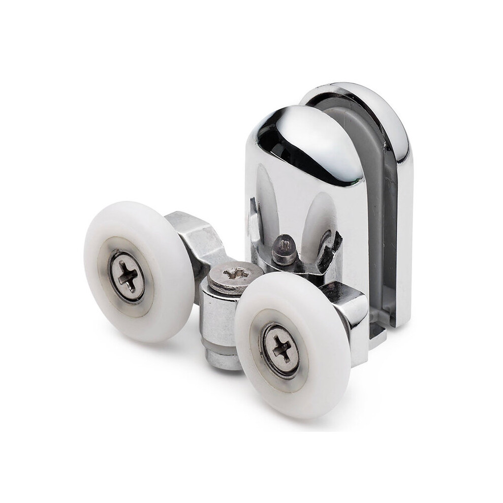 2 x Bottom Double Shower door Rollers /Runners/Wheels 23mm Diameter SP4