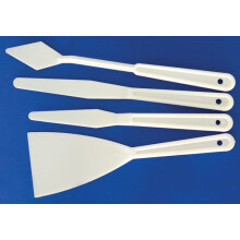 2 Pack - Major Brushes Plastic Painting and Palette Knife - Set of 4