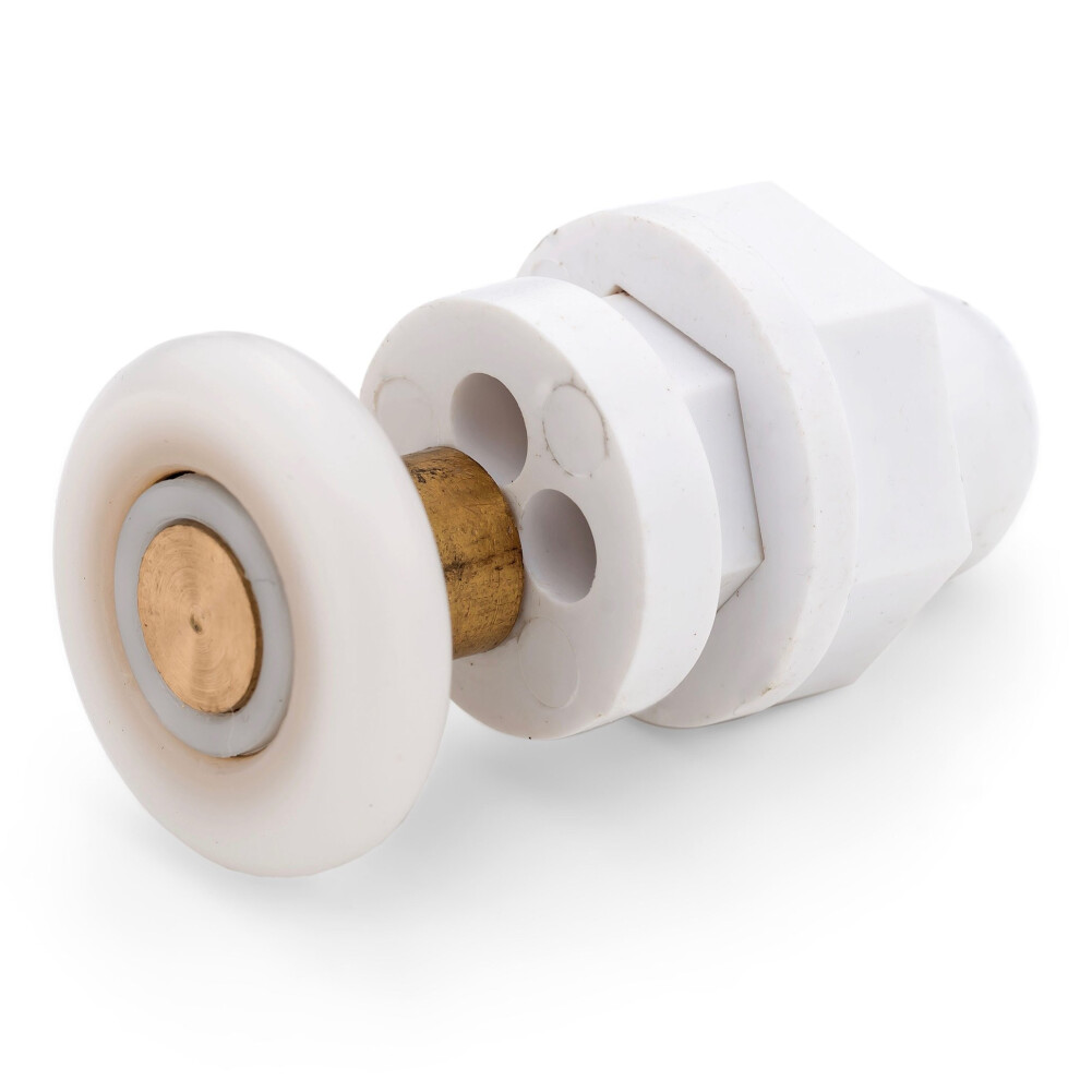 (27Mm) 4 X Shower Door Rollers/Runners/Wheels 19Mm, 23Mm, 25Mm Or 27Mm Wheel Diameter L088 5060363611980