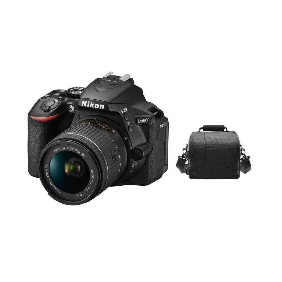 Nikon D5600 DSLR camera with AF-P 18-55mm VR Lens