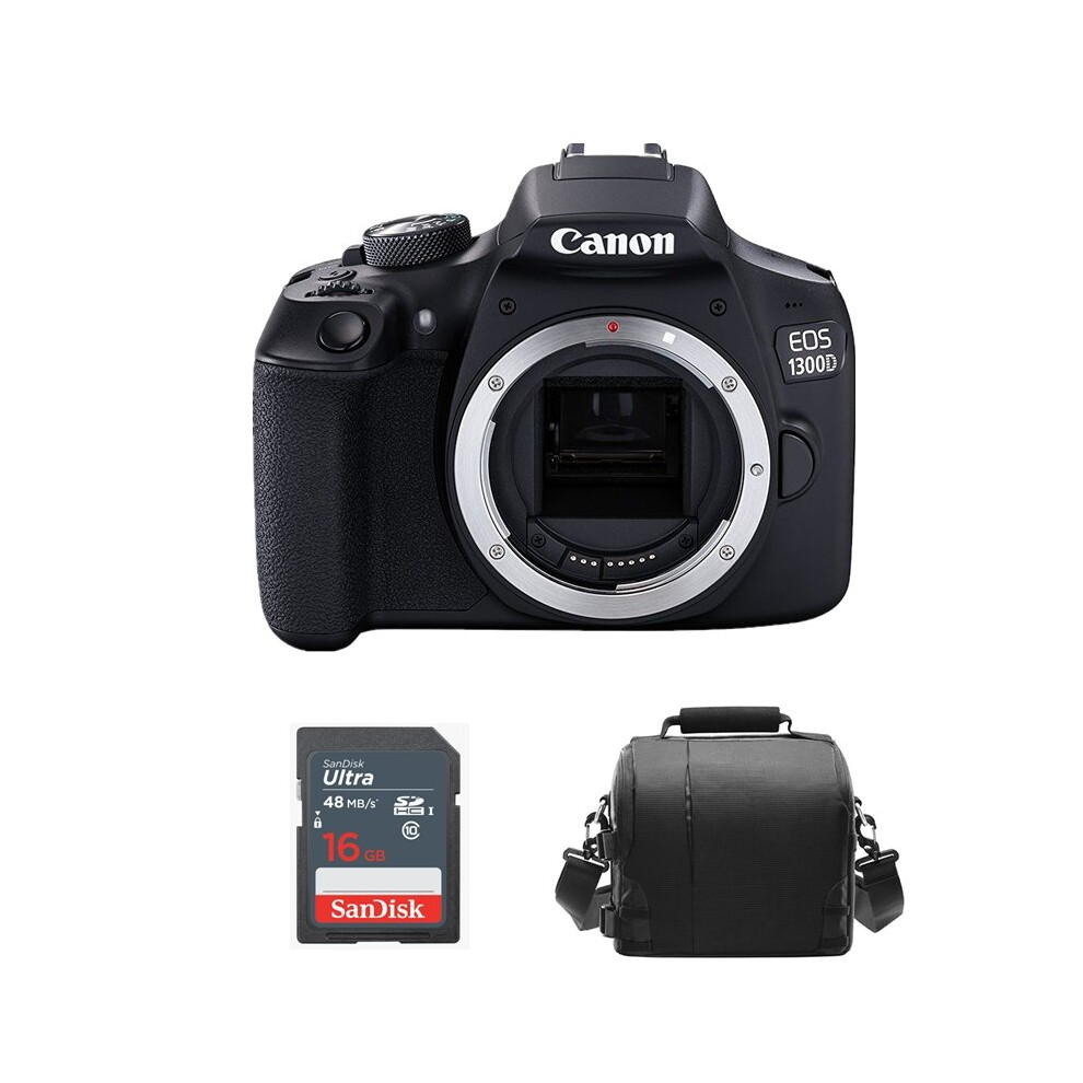 CANON EOS 1300D Body+ Bag + 16GB SD card