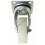 Parnells Rodízios de nylon branco de 100mm e 4" - giratórios e fixos, conjunto 150kg - conjunto de 4 3