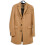 (L) Burton Wool Mix Camel  Coat 3/4 Length 2