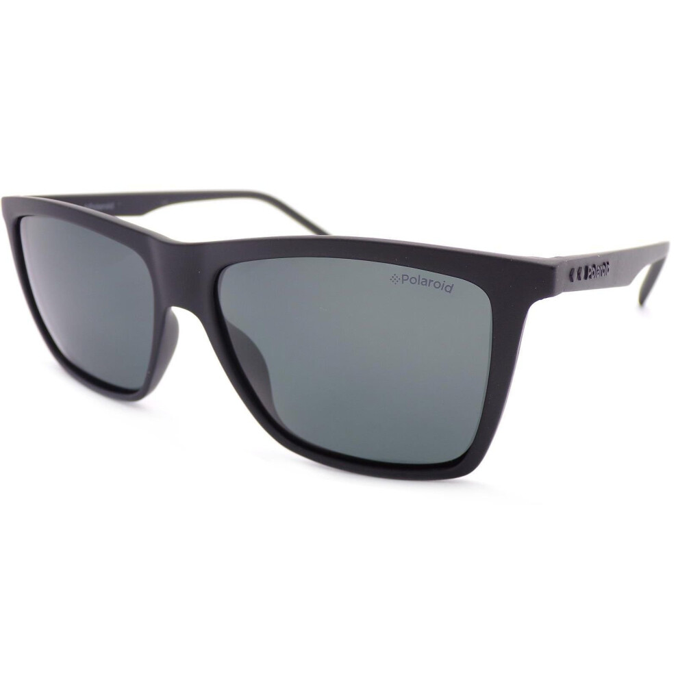 (Satin Black 807) POLAROID Unisex Polarized Sunglasses PLD2050