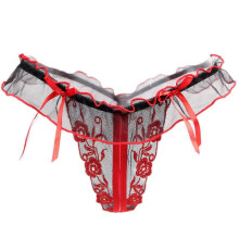Womens Open Crotch Thongs G-string T-back Panties Lingerie Underwear