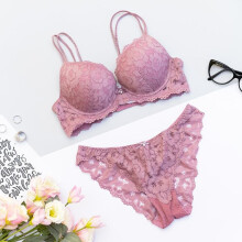 2017 New Arrival push up bra set Women Underwire underwear women Top Women\'s Clothing  Lace Panties And Bra Sets
