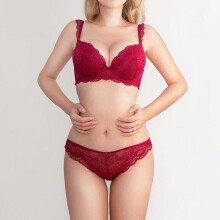 2018 push up padded bra panties set Brand women's Intimates Bra Set Underwear set Lace Women Bra briefs set lingerie