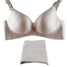 Soft Women Lingerie Push Up Bra Set Underwear Satin Seamless Panty 34 36 38 B C Bras