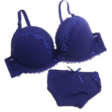 Women Push Up Cup D Print Bra Sets Rose Lingerie Set Appliques bracelet Sexy Underwear Bra Panty Sets Intimates 85/90/95
