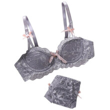 Lace sexy lingerie Bra Set Women Sexy Bra Set Push Up Bras Underwear Sets Plus size Adjustable Bras and Panties Set