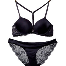 8 Color Sexy Elegant Bra and Panty Set Women Bras Underwear Lady push up bra Lingeries sets brief set QS