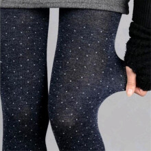 VISNXGI Women Sparkling Warm Tights Dot Design Thick Soft Cotton Wool Fabric Knitted Pantyhose Flexible Leggins Ladies Tight