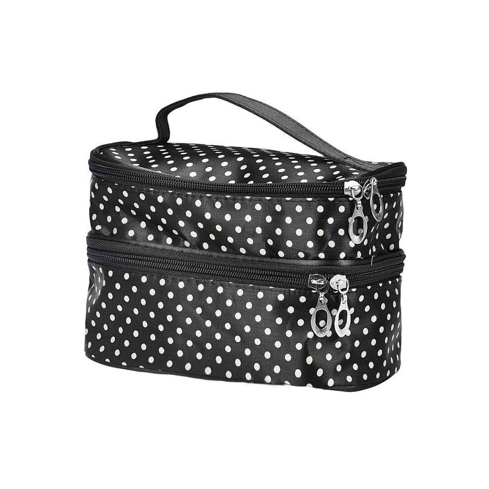 Bags For Women Portable  Organizer Makeup Case Pouch Zip Bag Womens Double Zipper  Bag mochila feminina