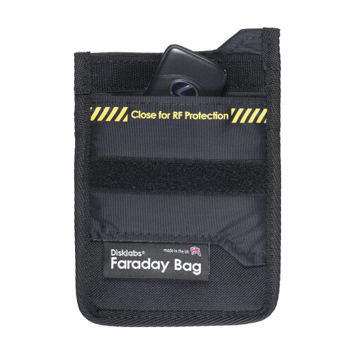Disklabs Key Shield (KS1) Faraday Bag - RF Shielding for Car Keys