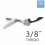 Ideal Standard 3/8" chrome cistern lever toilet handle 1