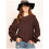 Brown Puffy Going Out Waist Coat 1