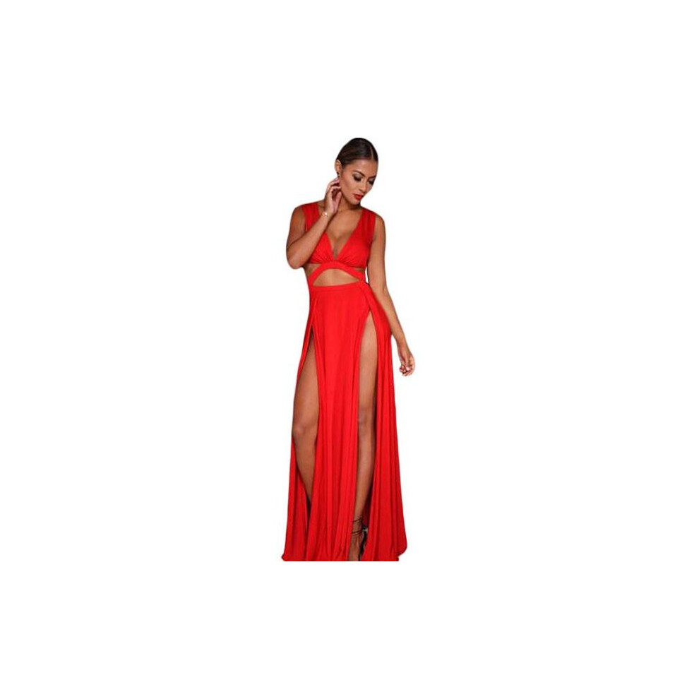 Red Jersey Craving Maxi Dress-image-OPC-P52NP86-NEW