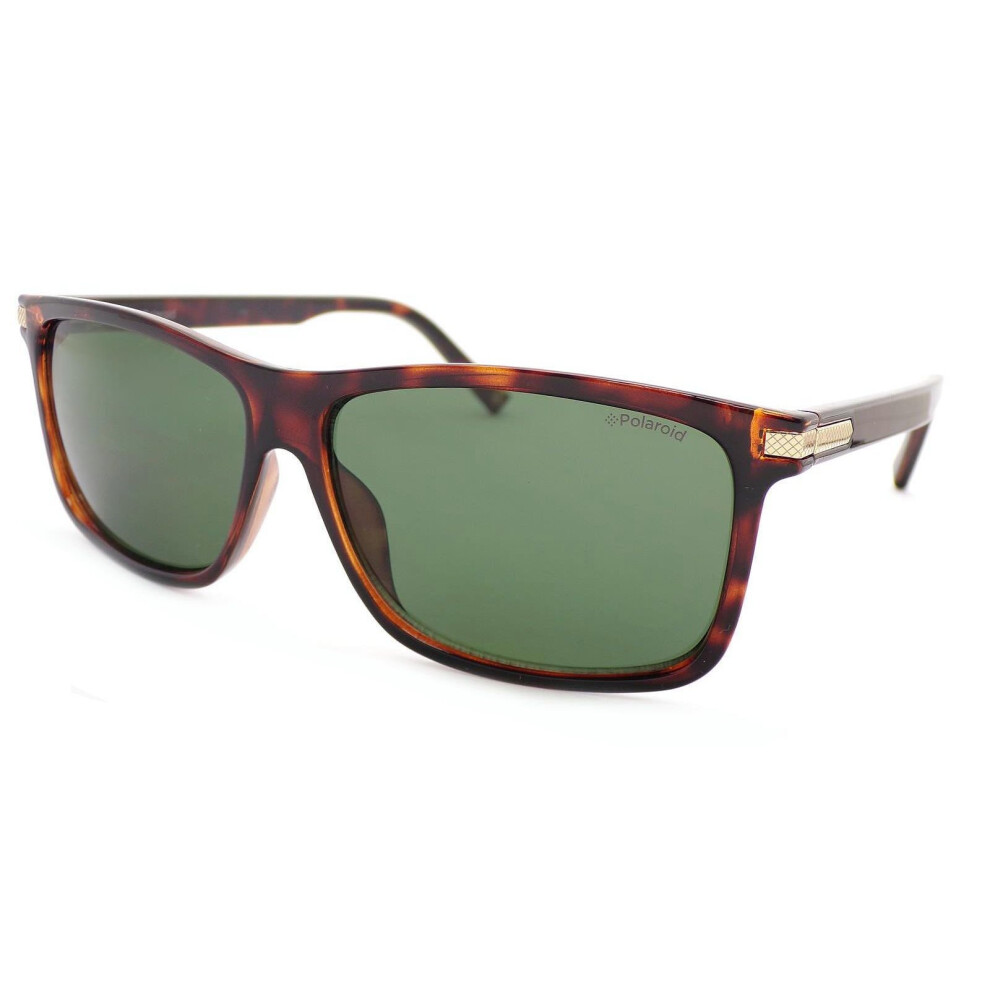 (Dark Brown Havana 086) POLAROID Unisex Polarized Sunglasses  PLD2075