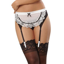 New Fashion Women Summer Sexy Contrast Garters Female High Quality Patchwork Panties Exclude Silk Stockings W861269