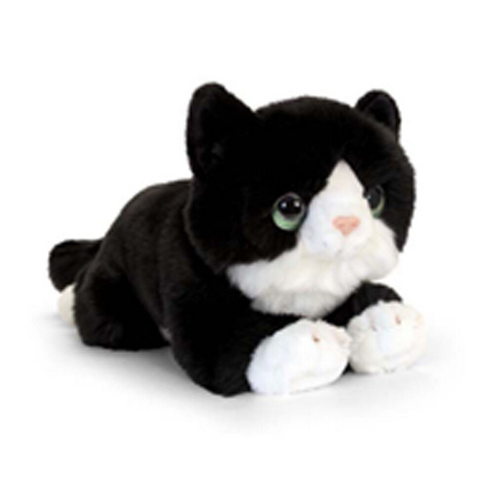 (One Size, Black) Keel Toys Signature Cuddle Kitten