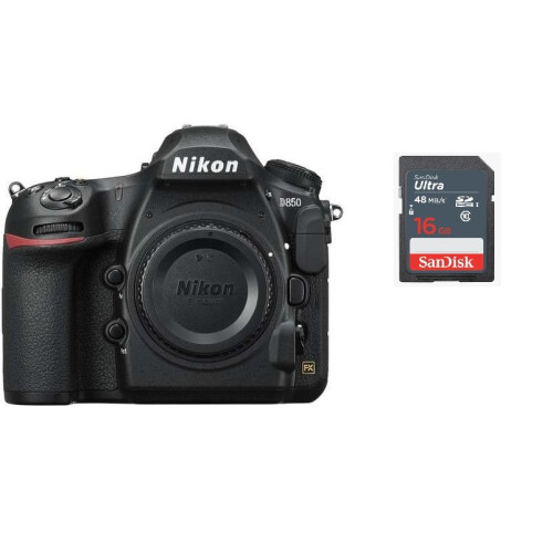 Nikon Corpo NIKON D850 + scheda SD da 16 GB