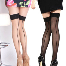 Summer Women Thigh High Stocking Over The knee Socks Sexy Hosiery Stay Up Stockings 99 -MX8