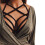 2017 Sexy Women Girl Hollow Out Elastic Cage Bra Bandage Strappy Halter Bra Bustier Cropped Belt hot Bra Crop Tops babydoll 2