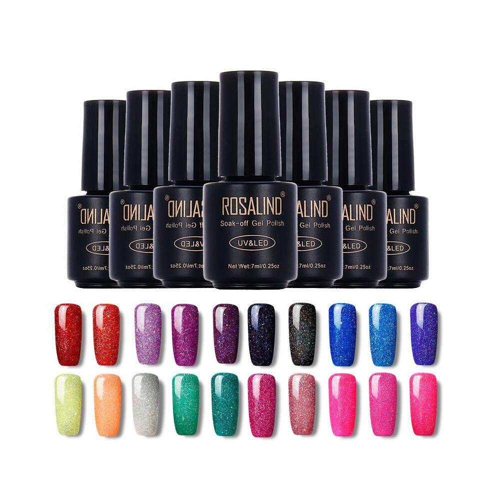Black Rosalind 2016 Fashion Neon Nail Gel Polish Soak Off Uv Colorful Nail Colors Art For Gel Nail Polish Long-Lasting Gel
