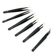 6pcs BGA Precision Tweezer Set Antistatic Tweezers Stainless Tweezers Drop Ship 2017 n3
