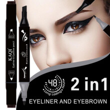 New Waterproof Eyeliner Easy to Makeup Vamp Stamp Cat Eye Wing Eyeliner Stamp Tool 1 Second Makeup Kit