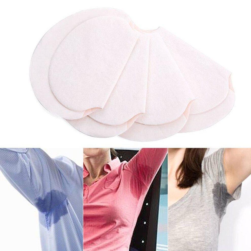 Black 50Pc Disposable Underarm Pads Armpit Absorbent Pads Dress Sweat Perspiration Pads Shield Underarm Armpits Sweat Pads Deodorant