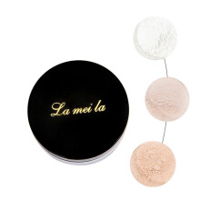 Light Banana Powder Makeup Long Lasting Loose Powder Waterproof Matte Setting Powder with Puff Concealer