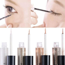 8Color Pencils Eye Liner Makeup Natural Waterproof Shimmer White Gold Silver Make Up Liquid Shining Glitter Eyeliner