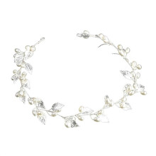 Wedding Headband Pearls Leaf Bridal Headpieces Headwear Hair Accessory for Wedding Hair Decoration