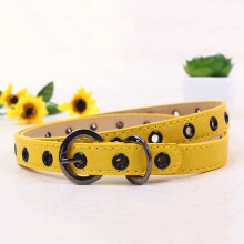 Kids Boys Girls Belt Child Waistband Classic Color Leisure Waist Strap Children PU leather Belts 2018