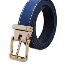 Children's Faux Leather Jeans Belt for Boys h Buckle Kids Pants Waist Belt for Girls
