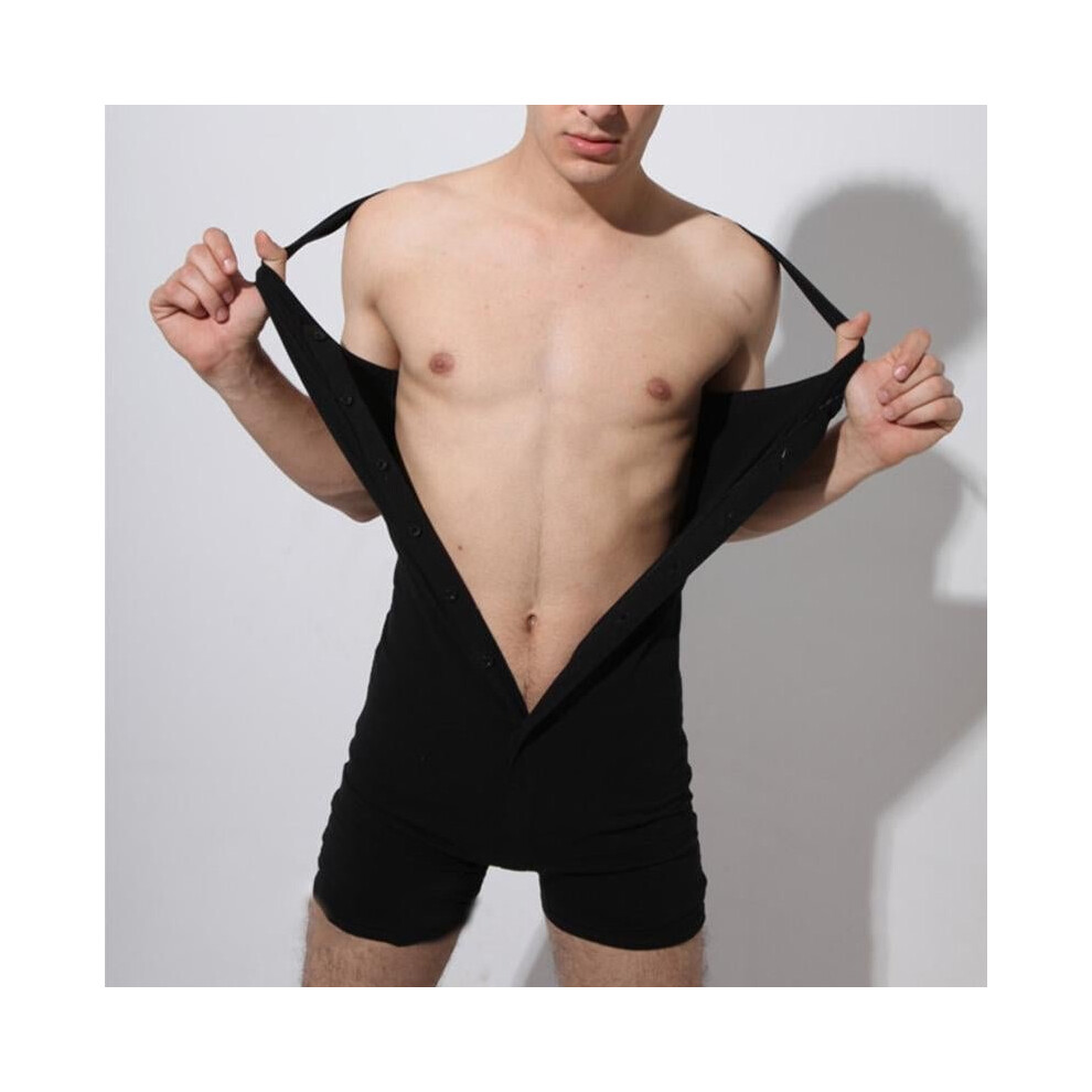 Black Sexy Jockstrap Men Underwear Wrestling Singlets Cotton Boxers Gay Mens Underwear Erotic Jumpsuit Bodysuit