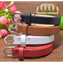 HOT 2017 designer kids PU leather belts children boys girls Letter buckle Leisure waist strap 1.4CM