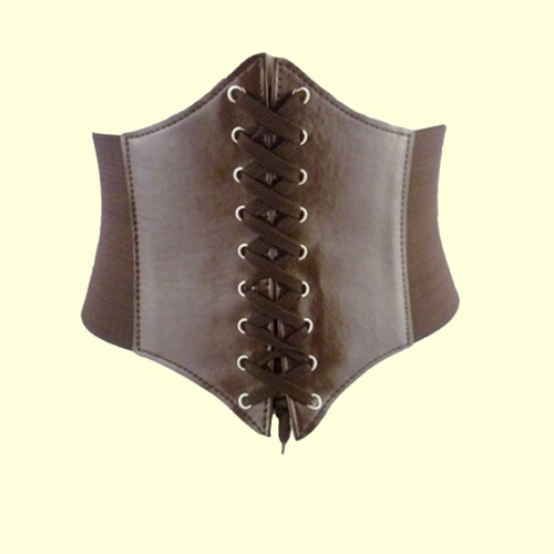 6 Inch Wide Elastic Waspie Corset Waist Belt