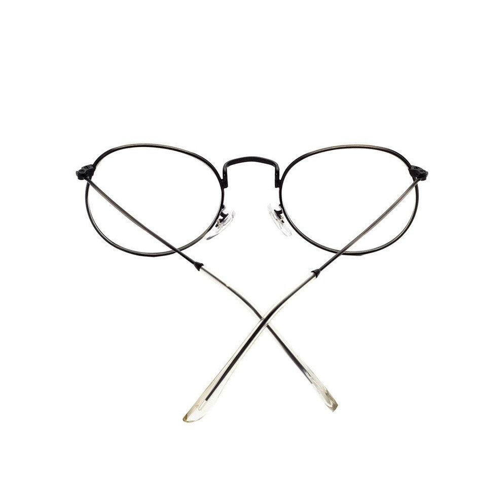 Black Fashion Anti Blue Rays Reading Glasses Half-Frame Spectacles Glasses Reading Glasses Kr049-067